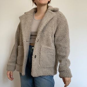 Forever 21 teddy jacket